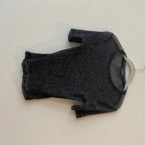 See-through Sparkly Mesh T-shirt